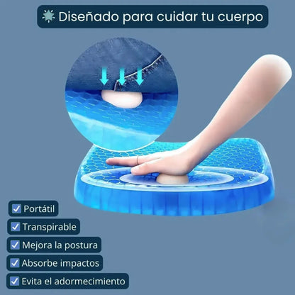Cojín Gel para Coxis y Espalda Baja - Imagen 4