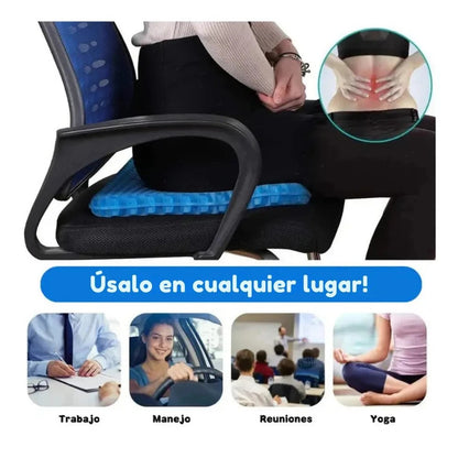 Cojín Gel para Coxis y Espalda Baja - 3